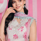 MariaB MBasics Printed & Embroidered Lawn Unstitched 3 Piece Suit (unstitched)