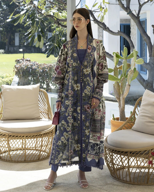 Elaf premium Presents SANTORINI – Prints Collection 2026 (Unstitched) EPN-6a
