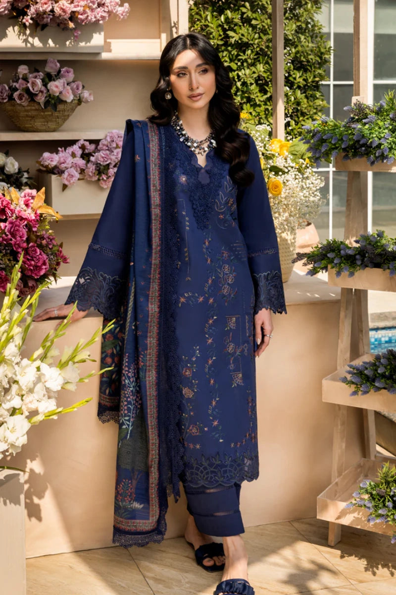 Rangrasiya Safina | Dyed Lawn Embroidered Ready-to-Wear Suit