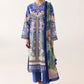 Roheenaz Rosette 3-Piece stitched Lawn Suit (Breeze of Dawn)