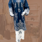 Bin Ishaq Embroidered Lawn Stitched 2 Piece Suit