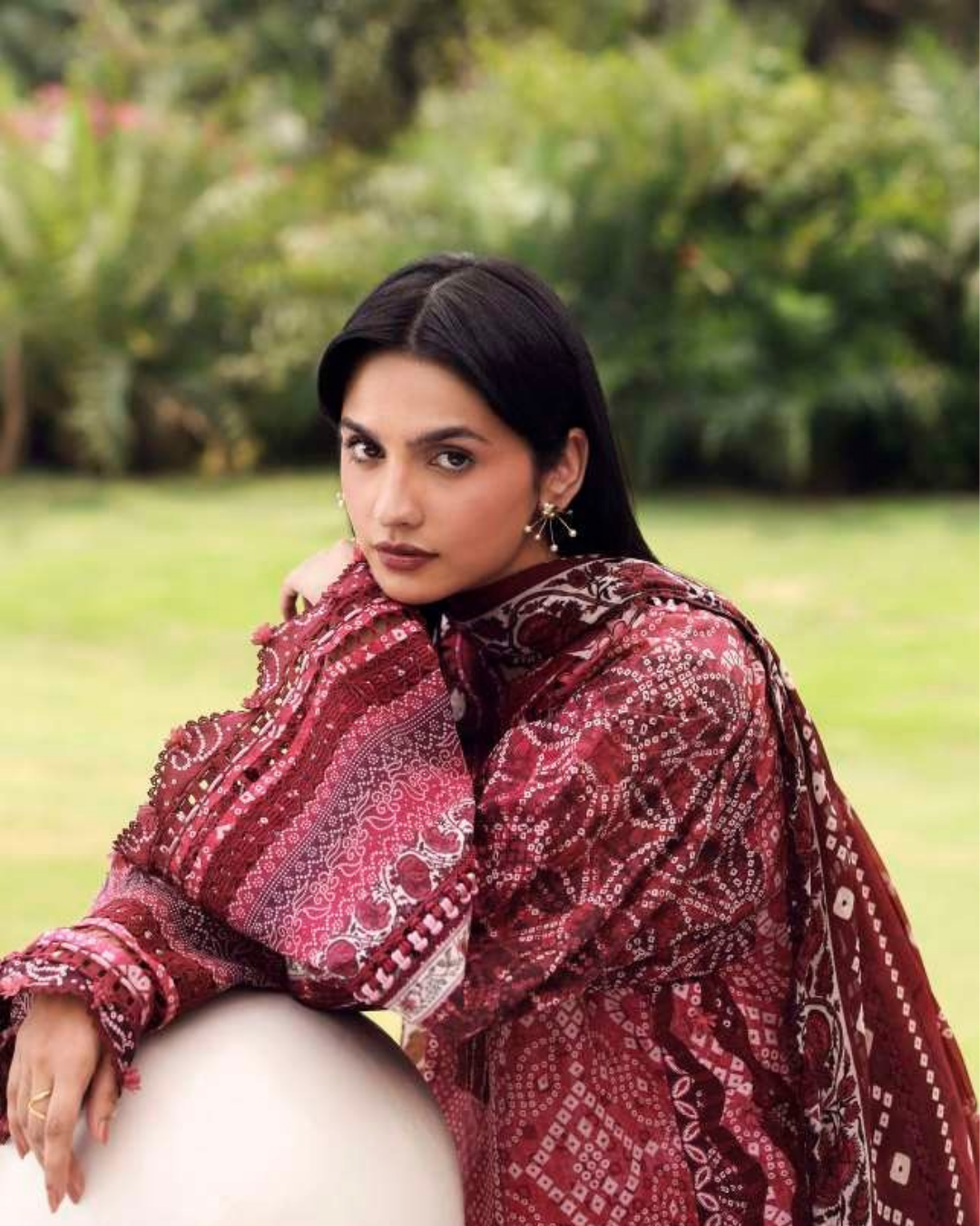 Elaf Belladore Prints Chiffon 26 Unstitched Premium 3 Piece Suit (EPA-5B)