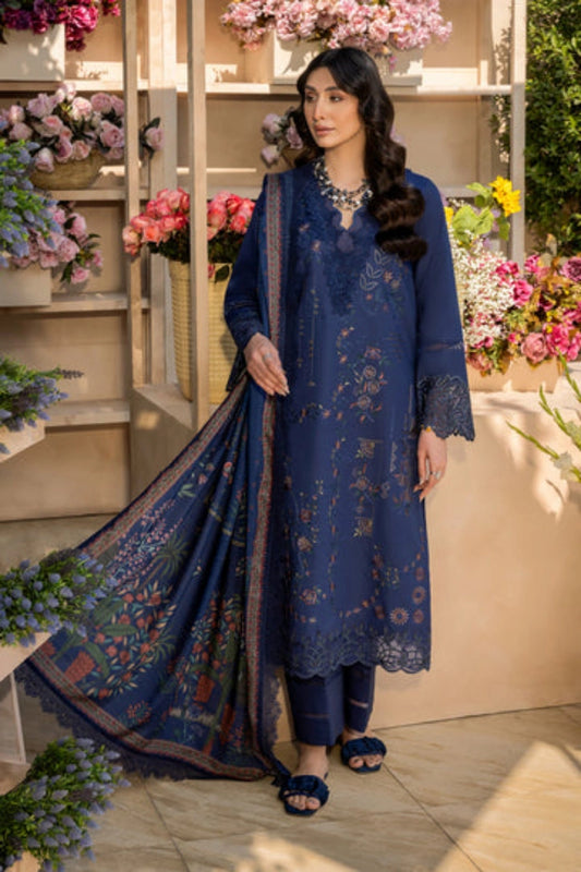 Rangrasiya Safina | Dyed Lawn Embroidered Ready-to-Wear Suit