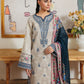 NISSA Floral Symphony – Embroidered & Printed Lawn Suit by Rajbari (Unstitched) 09