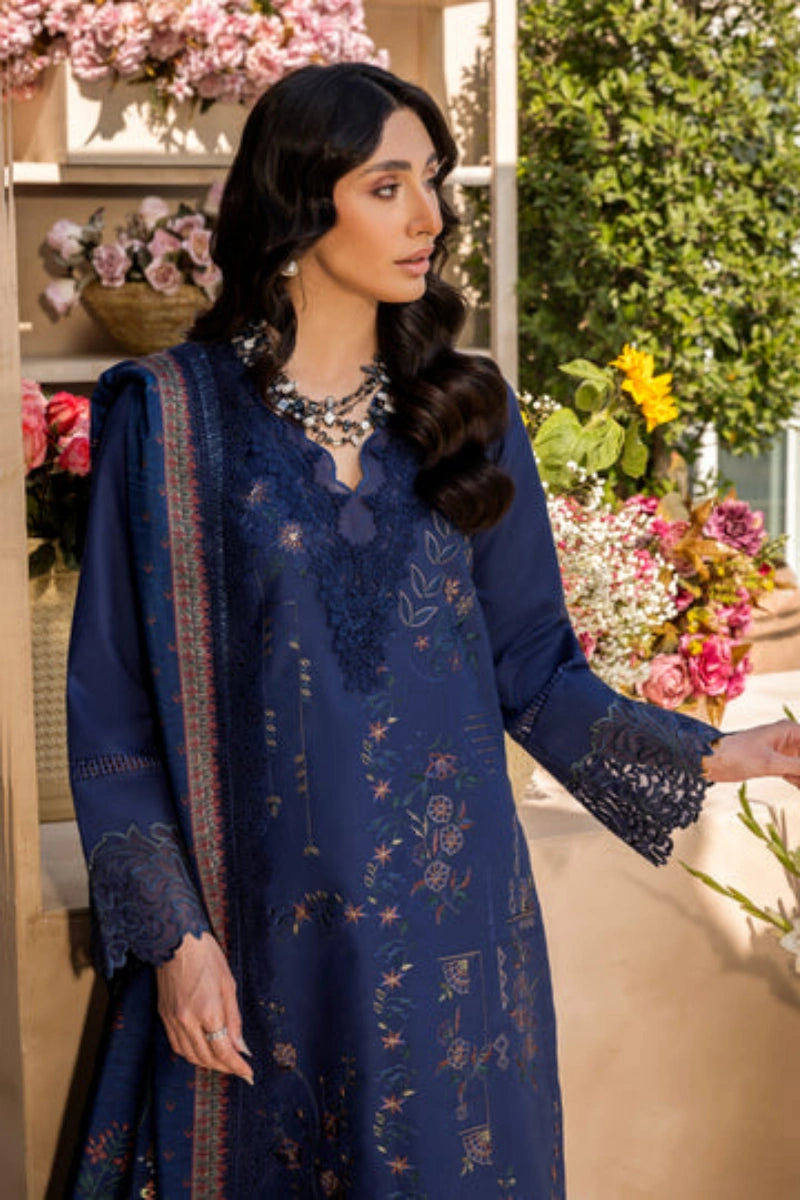 Rangrasiya Safina | Dyed Lawn Embroidered Ready-to-Wear Suit