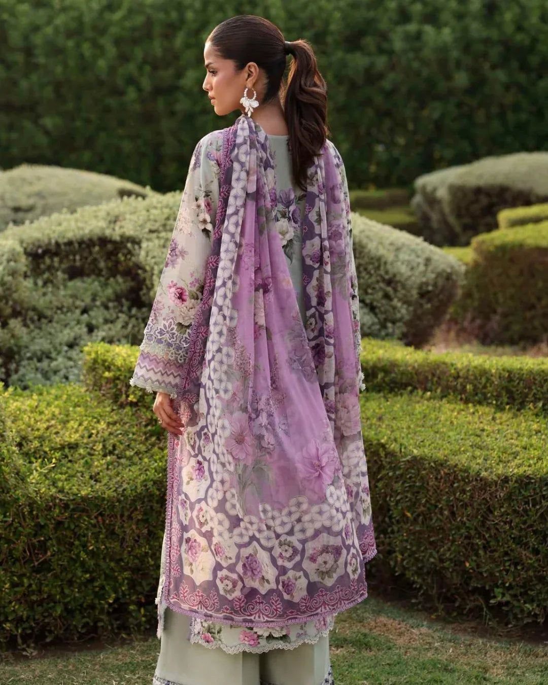 Elaf Belladore Prints Chiffon 26 Unstitched Premium 3 Piece Suit (EPA-6A)