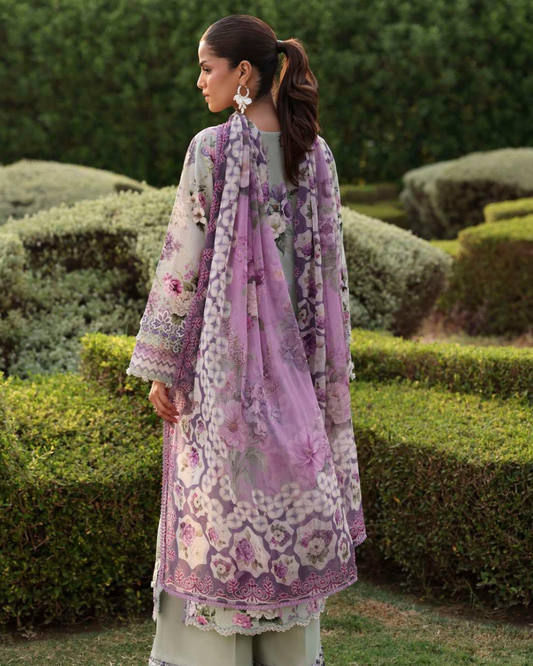Elaf Belladore Prints Chiffon 26 Unstitched Premium 3 Piece Suit (EPA-6A)
