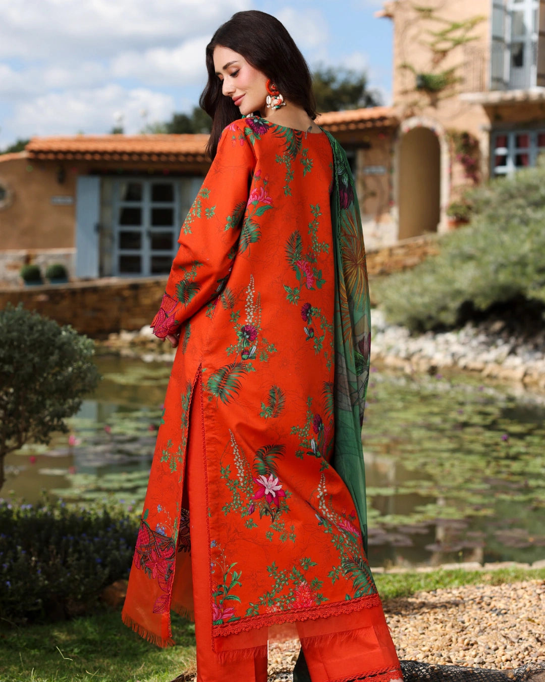 Rang Rasiya – Lifetime Collection Unstitched 3PC Suit OLIVINE