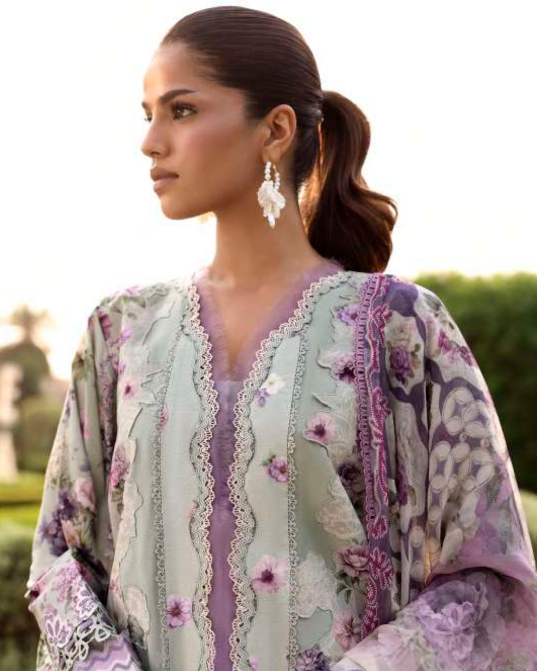 Elaf Belladore Prints Chiffon 26 Unstitched Premium 3 Piece Suit (EPA-6A)