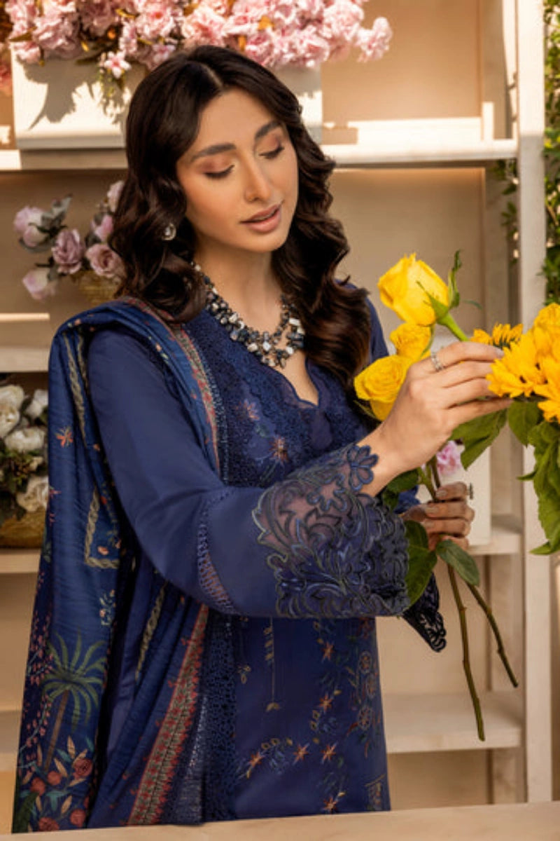 Rangrasiya Safina | Dyed Lawn Embroidered Ready-to-Wear Suit