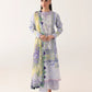 Roheenaz Rosette 3-Piece stitched Lawn Suit (Blush Meadow)
