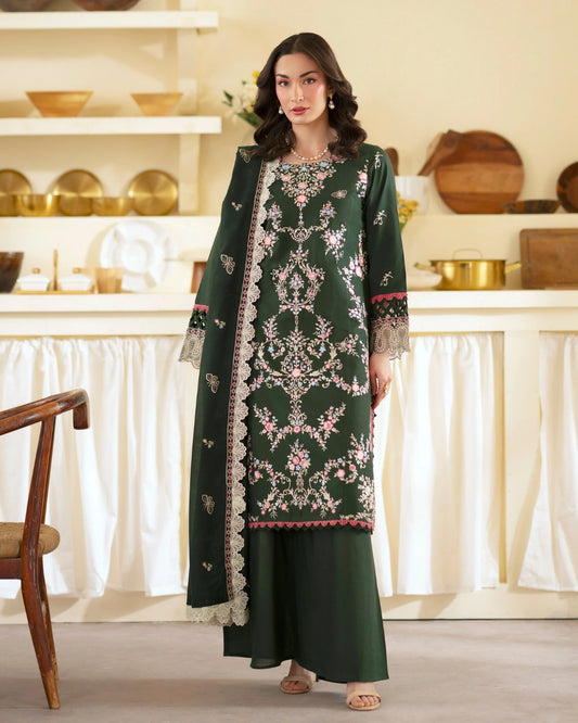 Ember lawn 26 by mahnur stitched (EM-011)