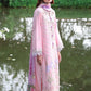 Hemline By Mushq - Secret Garden 26 Unstitched Suit (Moonpetal)