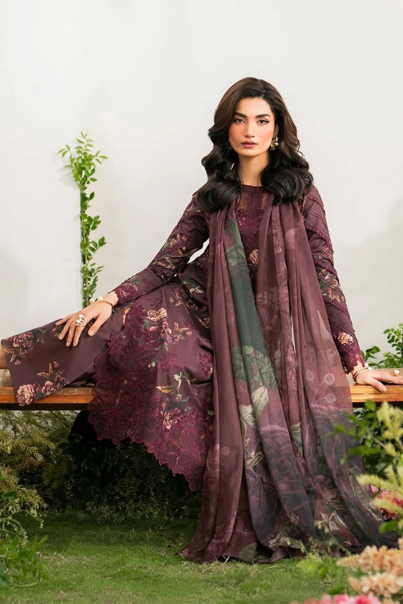Iznik IFE-10 Festive 3-Piece Lawn | Embroidered & Printed Ready-to-Wear