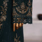 HZ Muse-Embroidered 3 Piece Outfit Stitched Suite PEACOCK (CSE-3P-214)