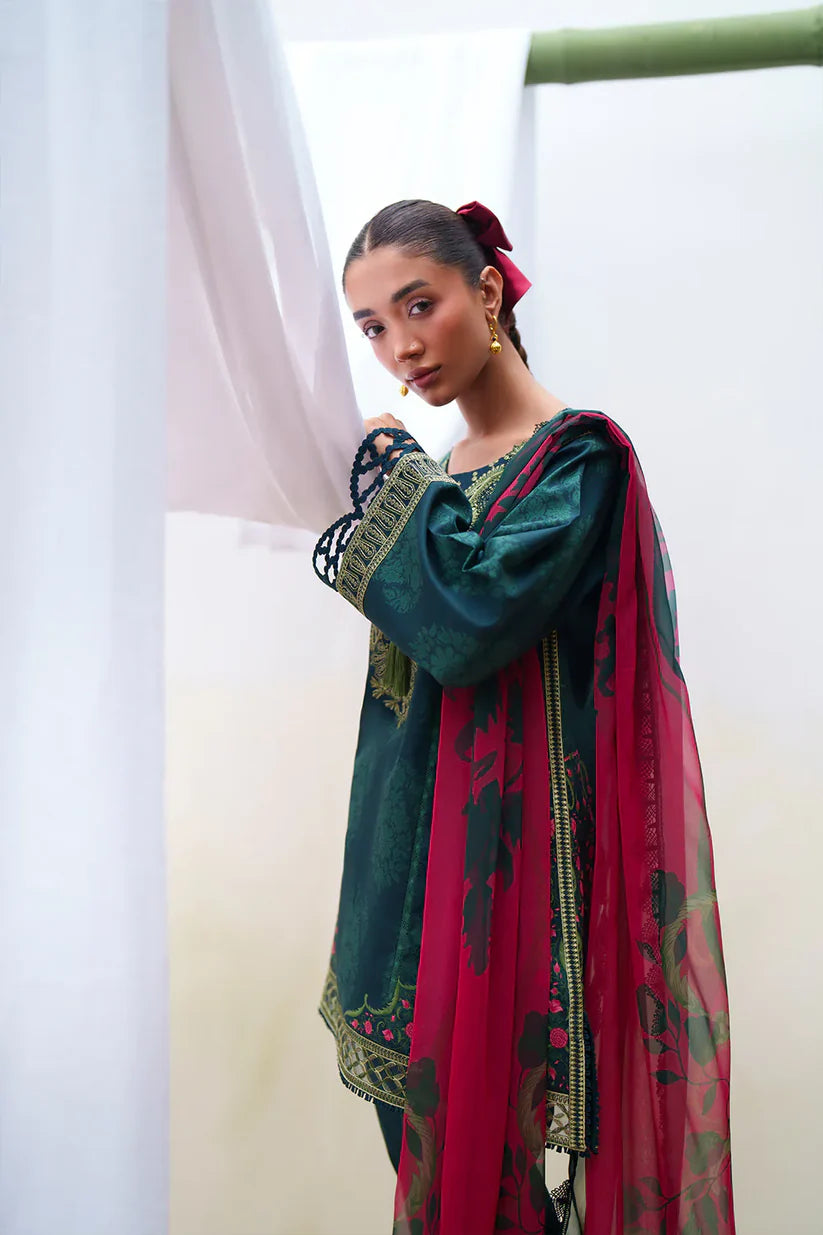 Laanem by Saira Rizwan stitched Embroidered Lawn 3 Piece Suit (NAYRA-B)