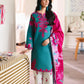 NISSA Floral Symphony – Embroidered & Printed Lawn Suit by Rajbari (Unstitched) 01