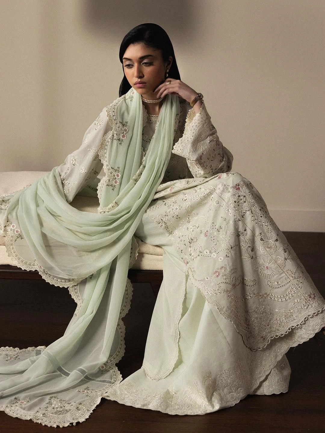 ZSJ SATORI – Stillness & Luxury | Embroidered Pima Lawn Unstitched 3-Piece Suit AOIHA-D4