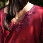Mushq A Moi Luxury Lawn ’26 | Embroidered 3-Piece Unstitched Suit (Falling Petals)