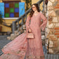 Noor Luxe Chikankari 3-Piece Unstitched Lawn Embroidered Suit (D8 - B)
