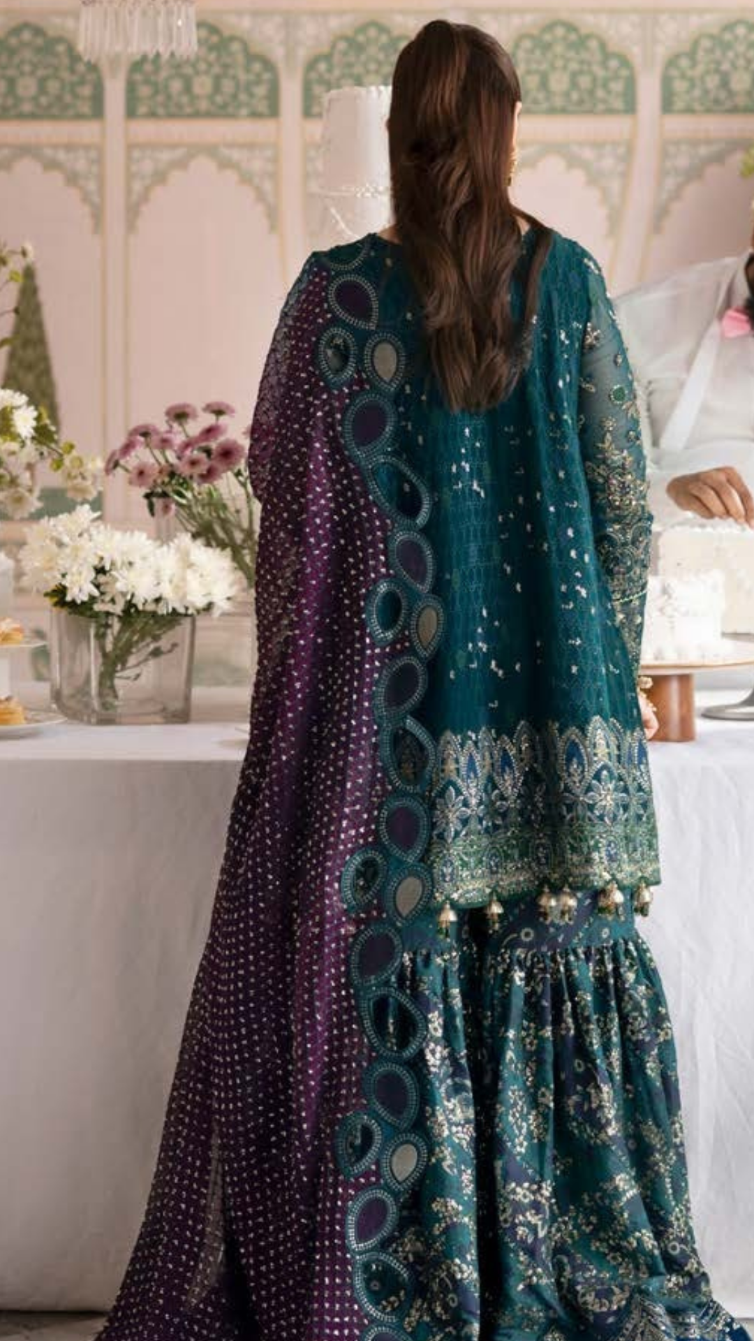 Nureh Jhoomro Embroidered Unstitched 3 peice Luxury Formals suite 2026 (NL-94)