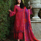 Mushq A Moi Luxury Lawn ’26 | Embroidered 3-Piece Unstitched Suit (Falling Petals)