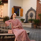 Noor Luxe Chikankari 3-Piece Unstitched Lawn Embroidered Suit (D8 - B)