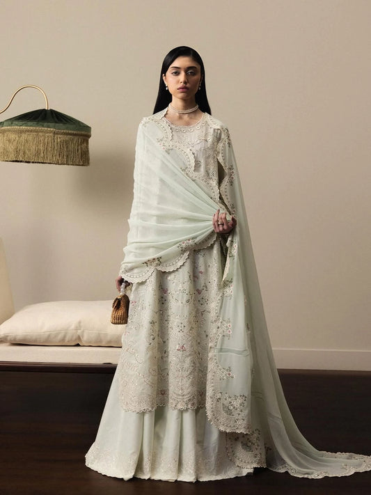 ZSJ SATORI – Stillness & Luxury | Embroidered Pima Lawn Unstitched 3-Piece Suit AOIHA-D4