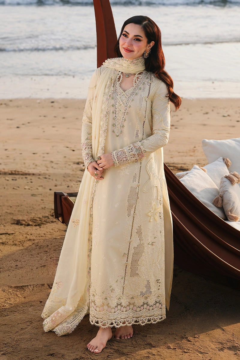 QALAMKAR Sahil | Luxury Chikankari Embroidered 3PC Lawn Suit | – Elegant Festive Wear | SAFA