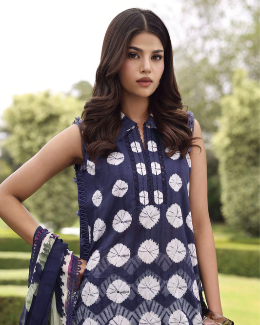 Elaf Belladore Prints Chiffon 26 Unstitched Premium 3 Piece Suit (EPA-1A)