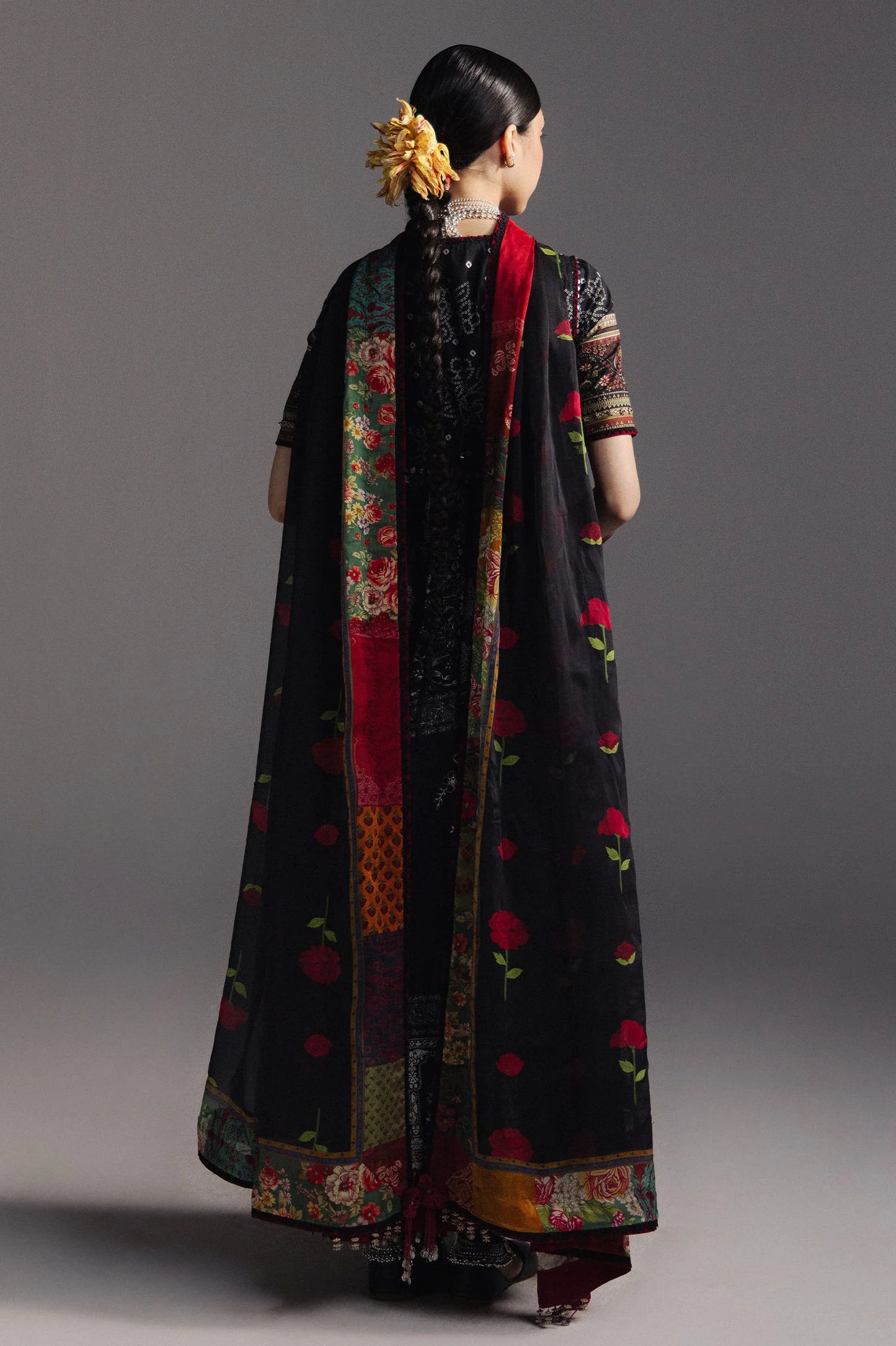 Anarkali by Zara Shahjahan Unstitched Digital Printed Pima Lawn Suit (Surkh Bahaar-D1)