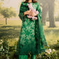 NUREH BLOOM Embroidered & Printed Doriya Lawn 3 Piece Unstitched Suit (BL-17)