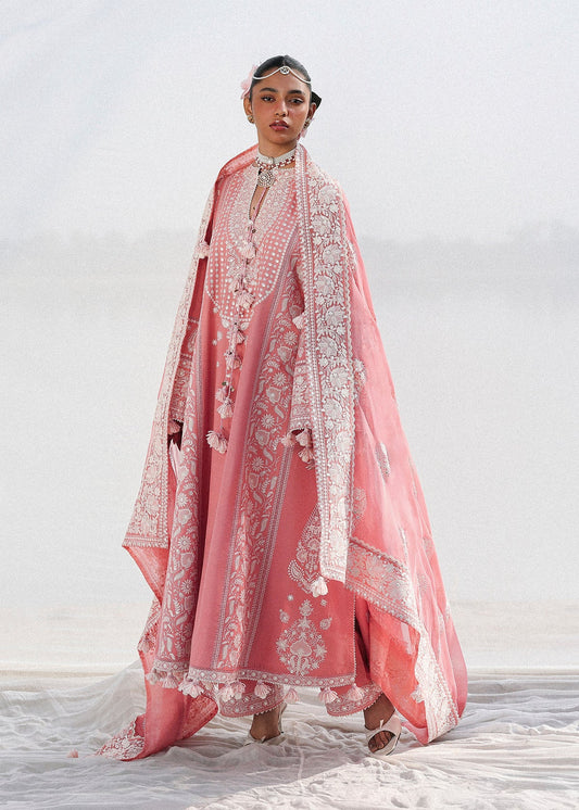 Hussain Rehar Luxury Lawn by Sorti – 3 Piece Unstitched Suit