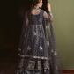 Elaya by Nureh  Embroidered Luxury Chiffon Unstitched 3 Piece Suit (NEL-90)