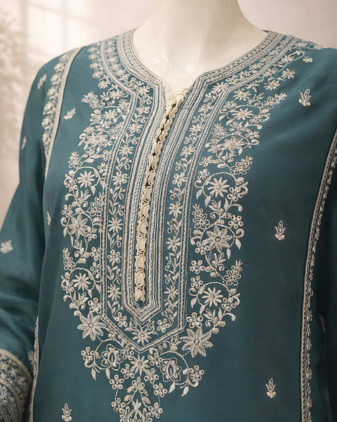 Pasand of Lahore 3-Piece Premium Viscose Suit – Olivia Green (PL-330)