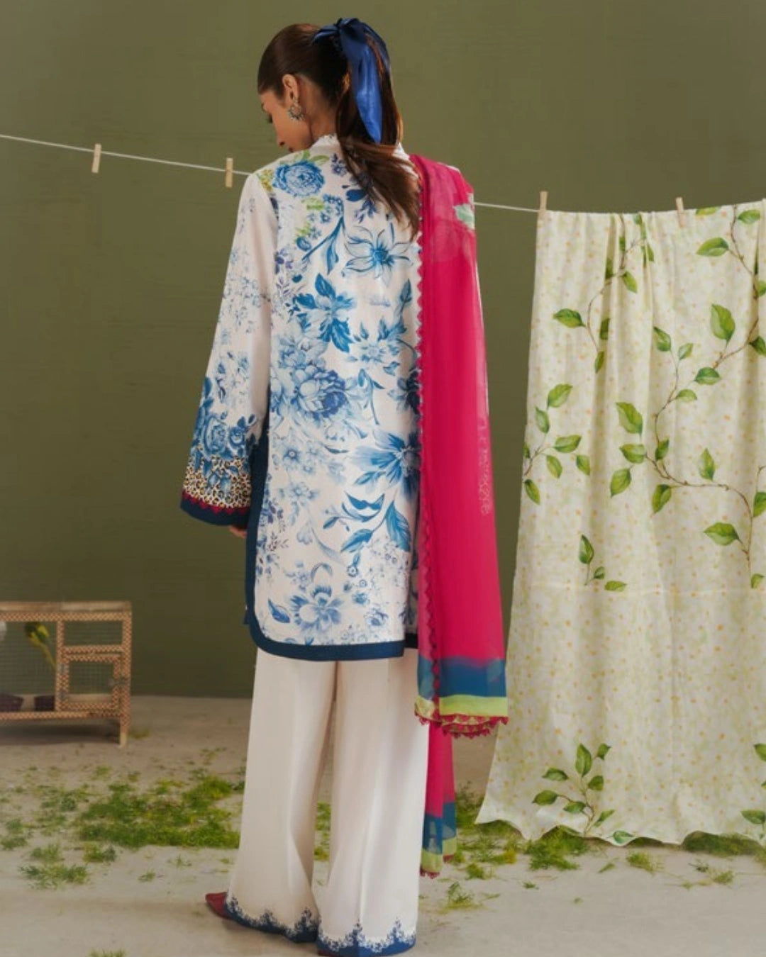 COCO Prints | 3-Piece Digital Printed Lawn Suit | (Unstitched) AERO-6A