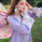 Hemline By Mushq - Secret Garden 26 Unstitched Suit (Hidden Dahlia)