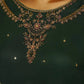 Shaadmaani By HZ 3 Piece Luxury Embroidered Formal Suit Green (HZK-214)