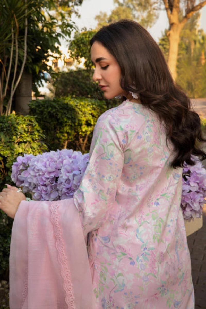 Rangrasiya Rania | Printed Lawn Embroidered Ready-to-Wear Suit
