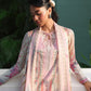 Qalamkar Qprints | Digital Printed Lawn Chikankari Embroidered Unstitched Suit | ELARA
