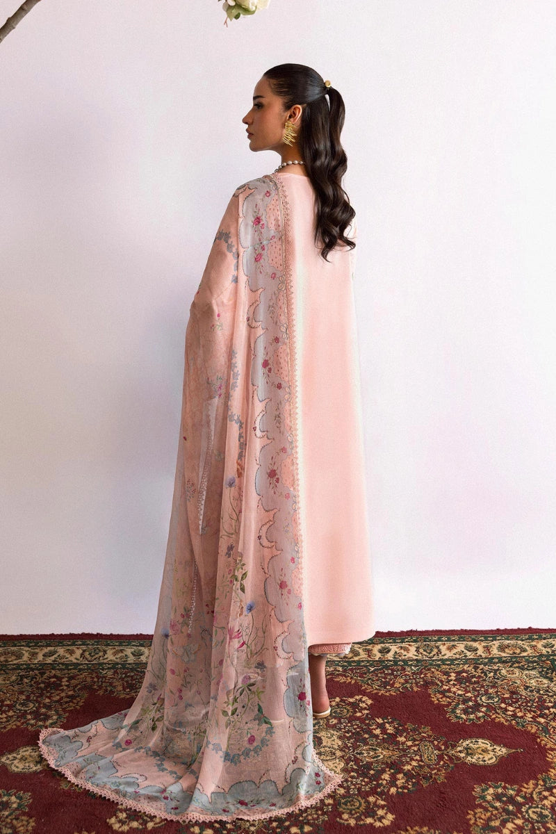 Qalamkar Qlinekari Inlays – Chikankari Embroidered Lawn Ready to Wear (DC #11)