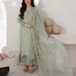 Qalamkar 3-Piece Chikankari Embroidered Luxury Lawn Suit (Unstitched) SA #12