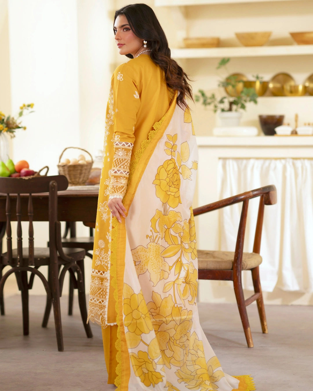 Ember lawn 26 by mahnur stitched (EM-013)