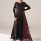 Iznik spring summer Black Embroidered Lawn 3 Piece stitched Suit (SS-09)