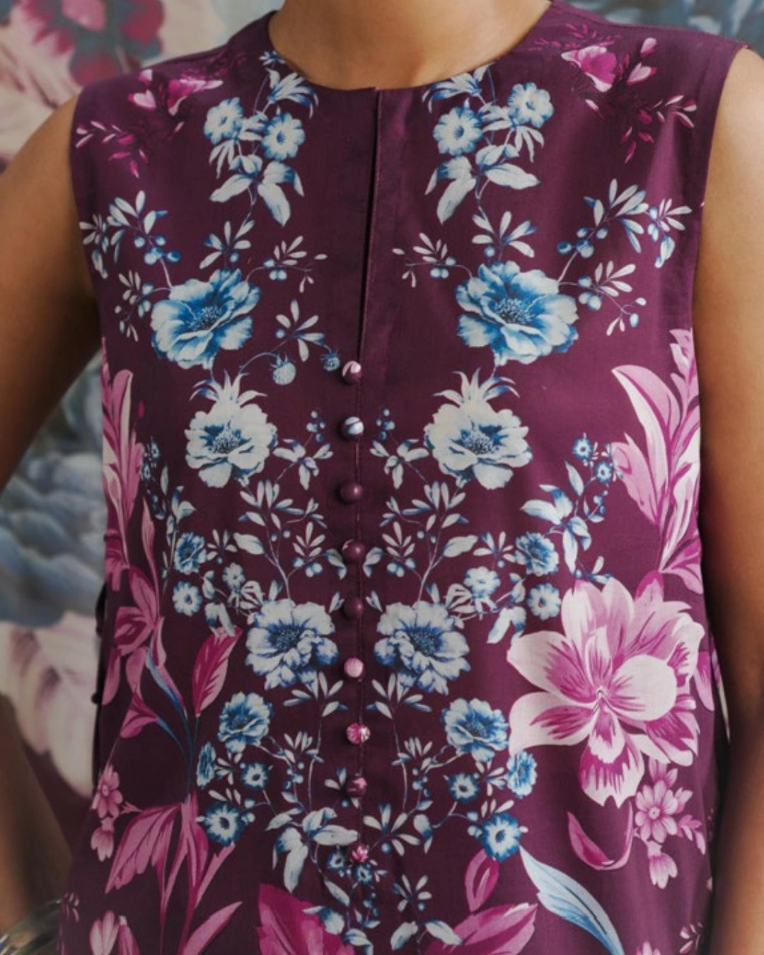 COCO Prints | 3-Piece Digital Printed Lawn Suit | (Unstitched) AERO-6B