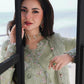 Qalamkar 3-Piece Chikankari Embroidered Luxury Lawn Suit (Unstitched) SA #12