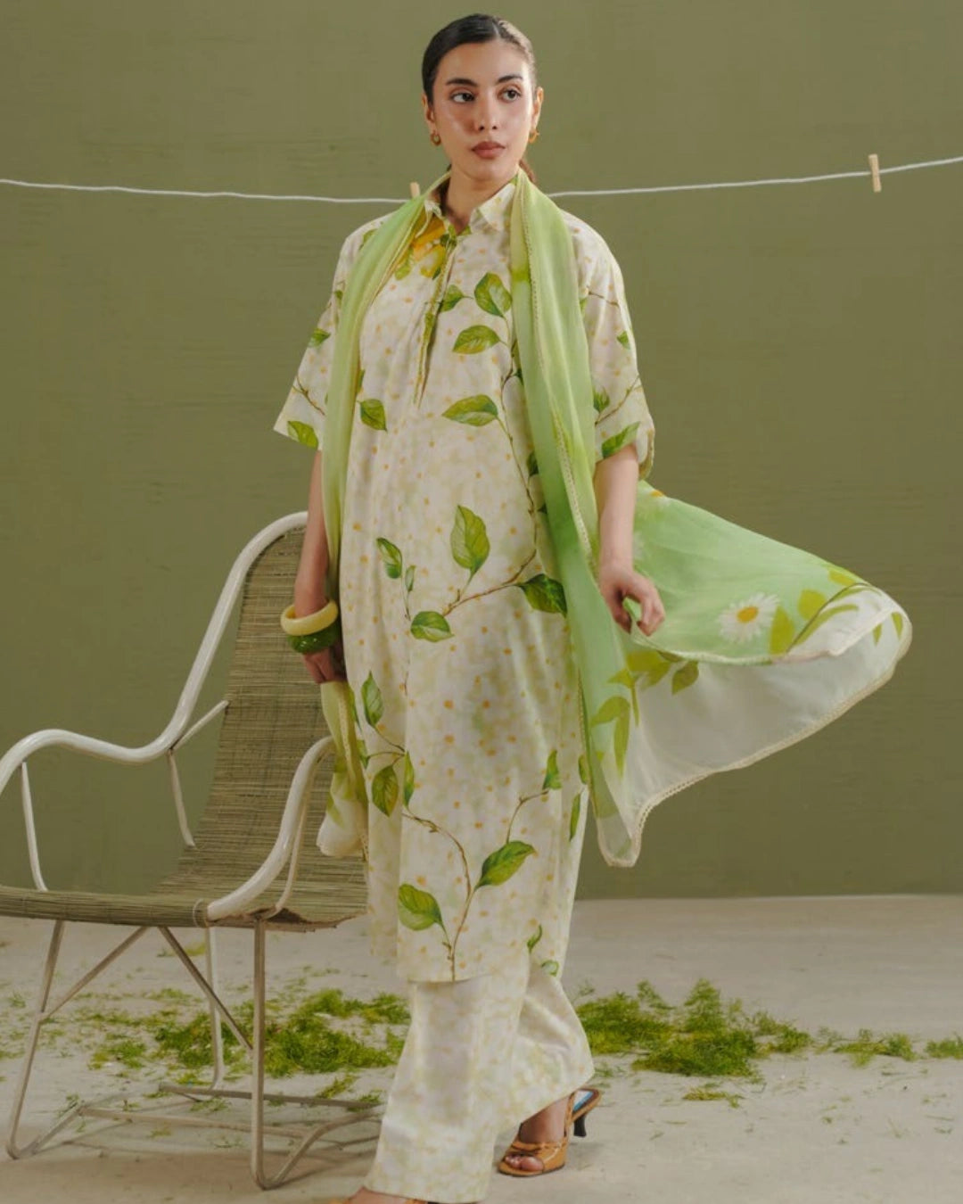 Coco By Zara Shahjahan 3-Piece Embroidered Lawn Suit (KAEL-7A)