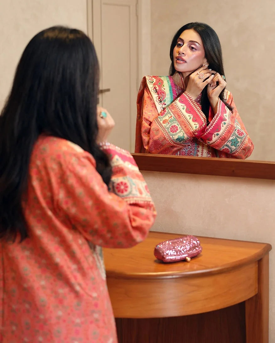 Hemline by Mushq Nirvana 26 Embroidered 3-Piece Unstitched Suit (Born Ready)