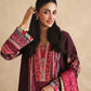 Hemline by Mushq Nirvana 26 Embroidered 3-Piece Unstitched Suit (Day Dreamer)