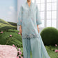 MariaB MBasics-Embroidered Lawn 3 Piece Unstitched Suit with Chiffon Dupatta (D2B)